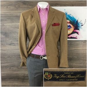 John W Nordstrom Loro Piana Cashmere Blazer Jacket